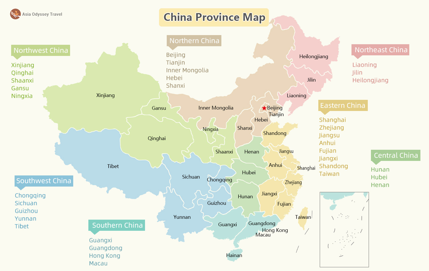 China country Map
