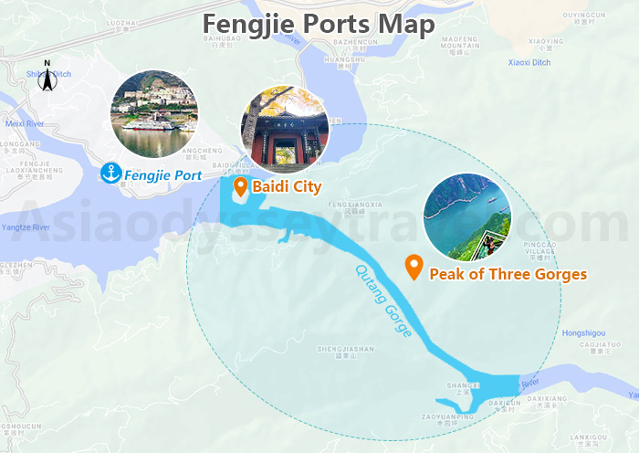 Yangtze River Ports Map