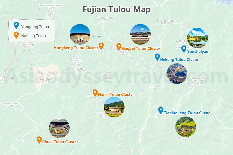 Fujian Map