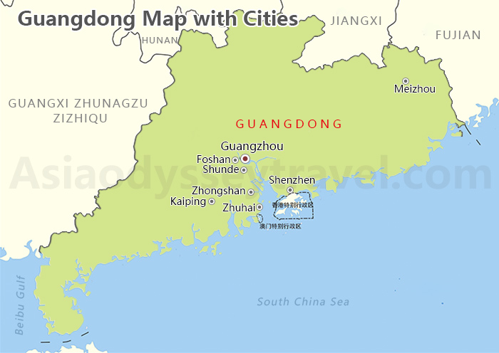Guangdong Map