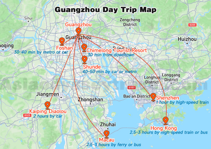 Guangzhou Map