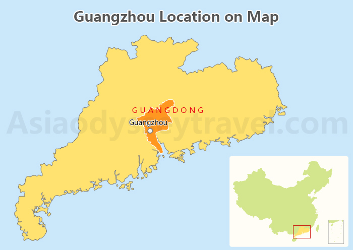 Guangzhou Map
