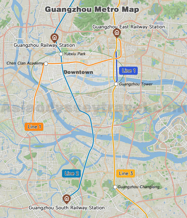 Guangzhou Map