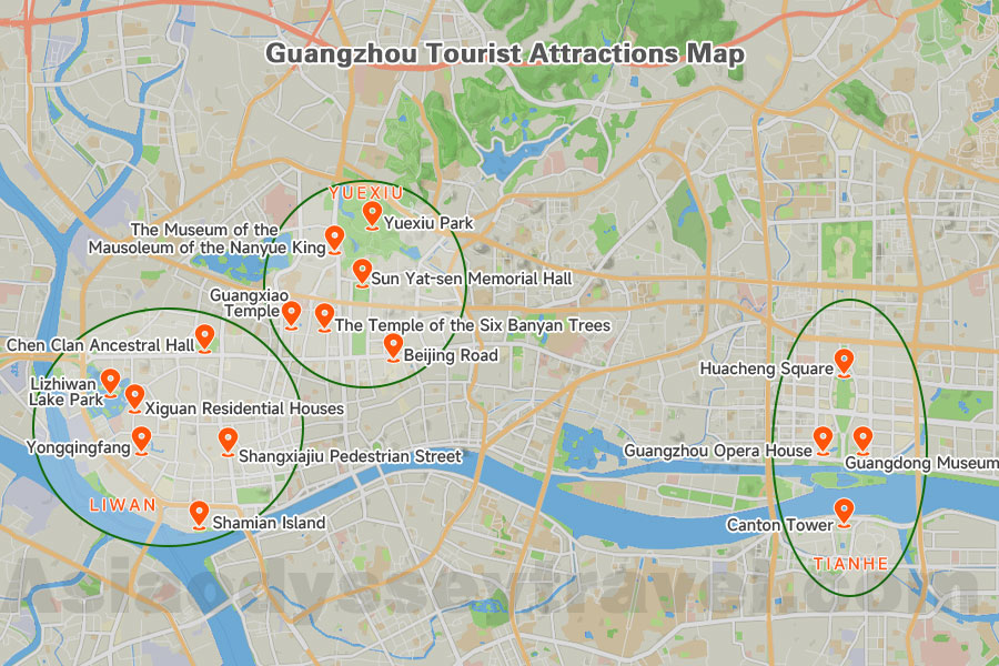 Guangzhou Map