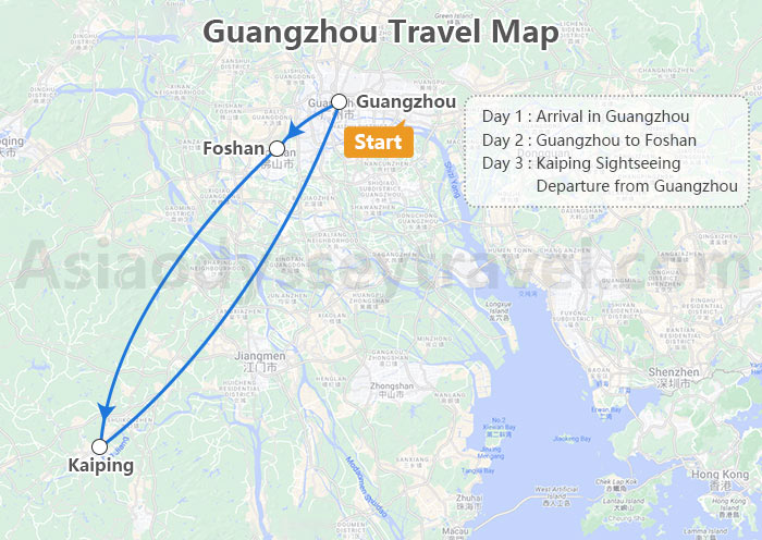 Guangzhou Map