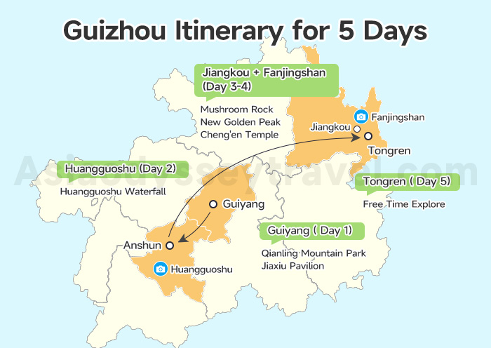 Guizhou Itinerary for 5 Days