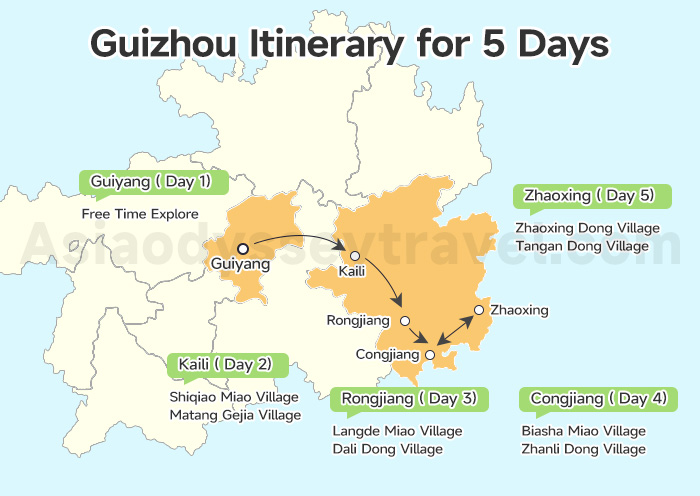 Guizhou Itinerary for 5 Days
