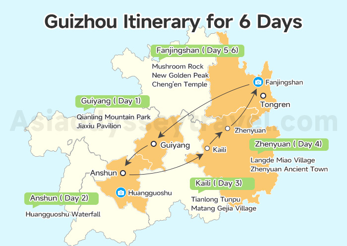 Guizhou Itinerary for 6 Days