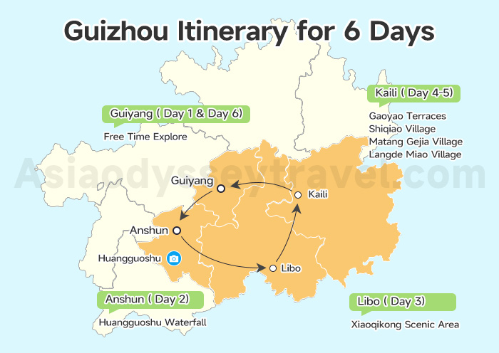 Guizhou Itinerary for 6 Days