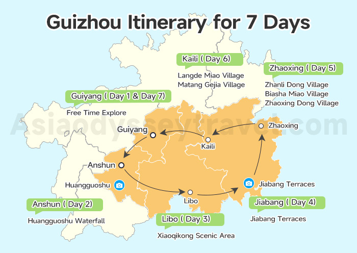 Guizhou Itinerary for 7 Days