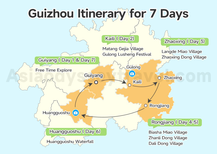 Guizhou Itinerary for 7 Days