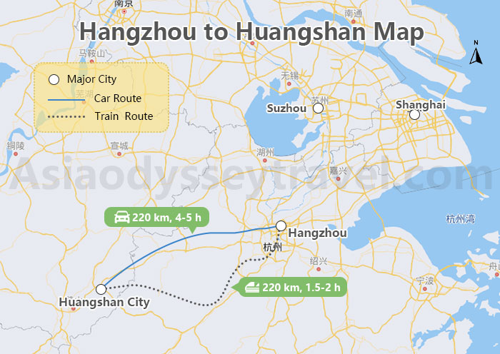 Hangzhou Map