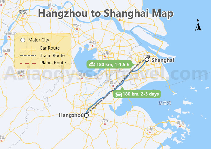 Hangzhou Map