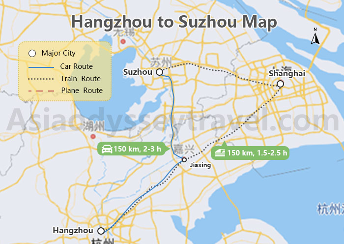Hangzhou Map