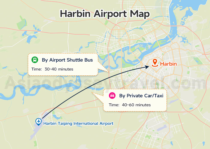 Harbin Map