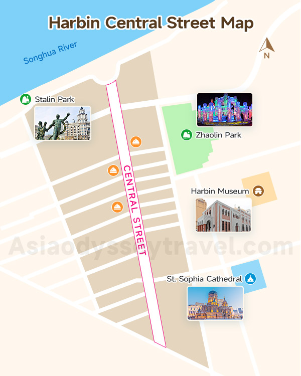 Harbin Map