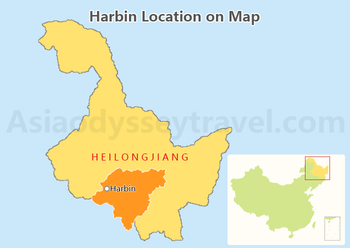Harbin Map