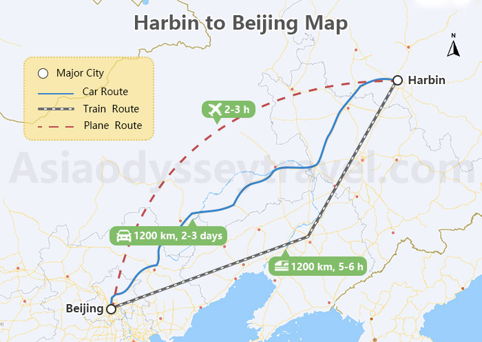 Harbin Map