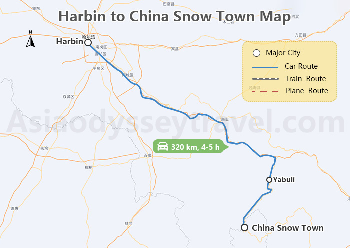 Harbin Map