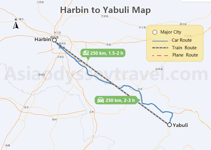 Harbin Map