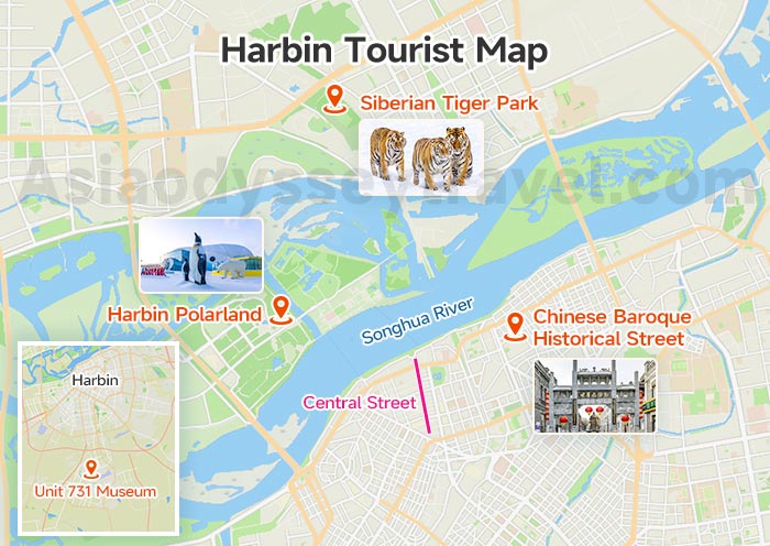 Harbin Map