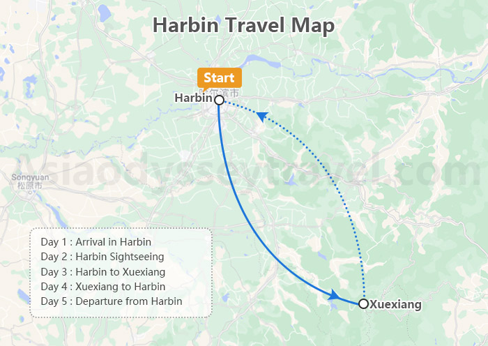 Harbin Map