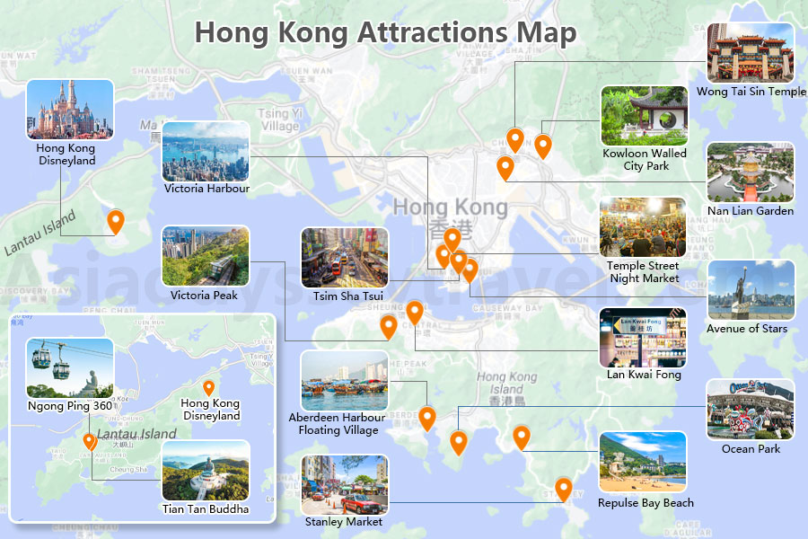 Hong Kong Map
