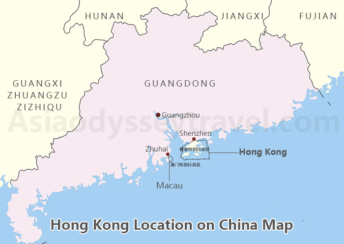 Hong Kong Map