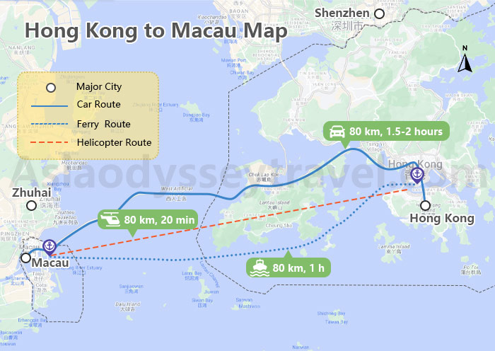 Hong Kong Map