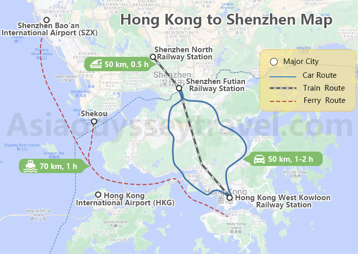 Hong Kong Map