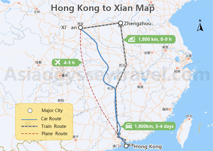 Hong Kong Map