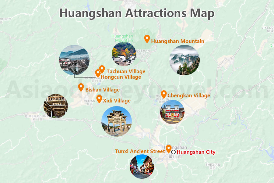 Huangshan Map