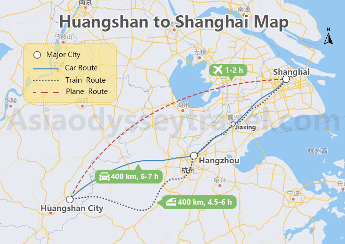 Huangshan Map