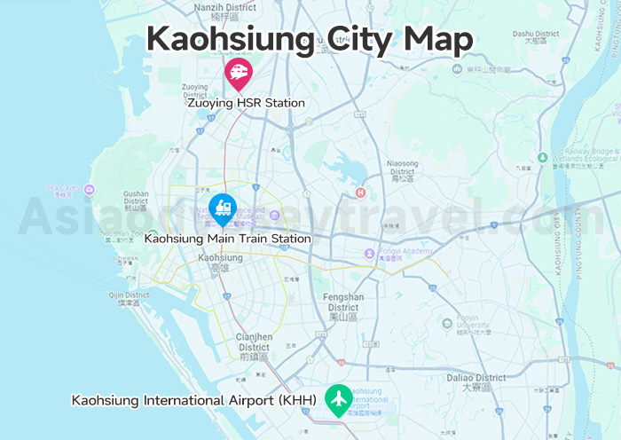 Kaohsiung Map