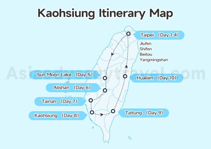 Kaohsiung Map