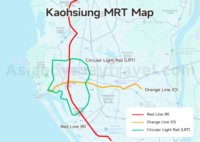Kaohsiung Map