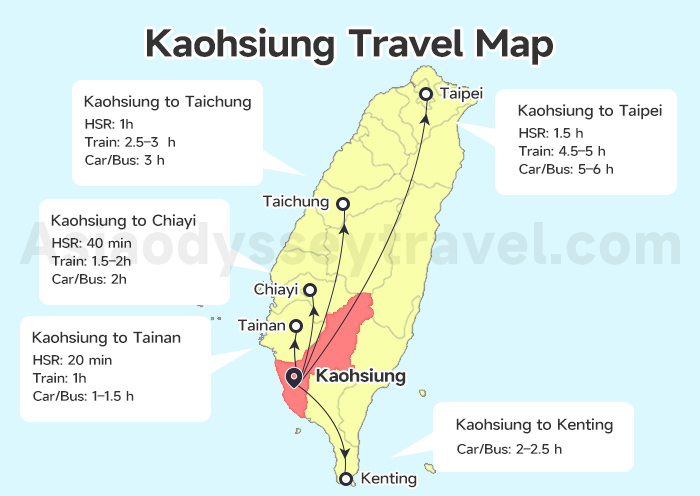 Kaohsiung Map