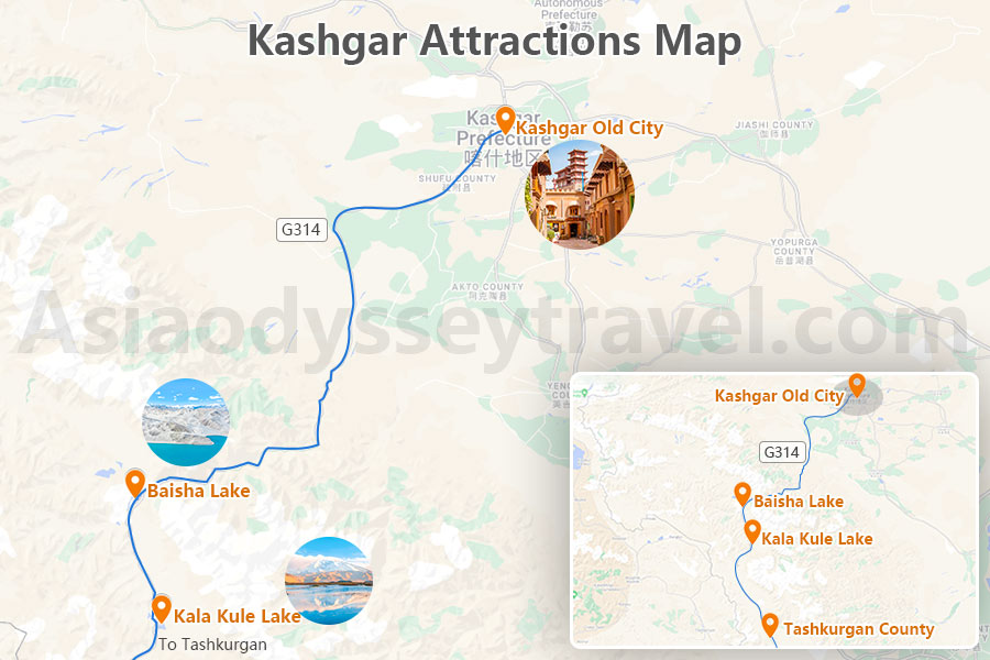 Kashgar Map