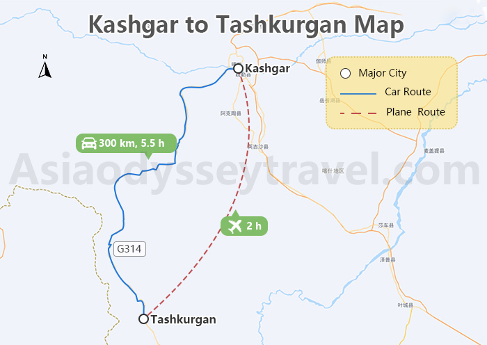 Kashgar Map