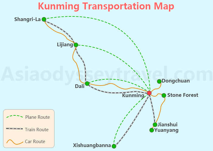 Kunming Map