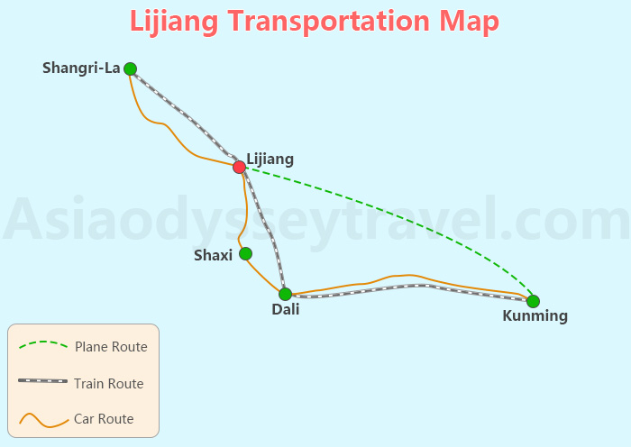 Lijiang Map