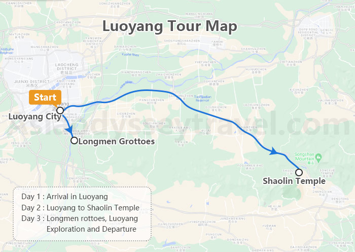 Luoyang Map