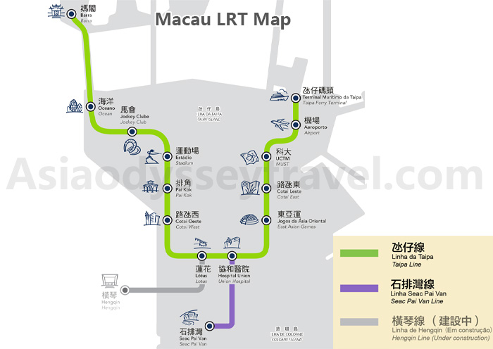 Macau Map