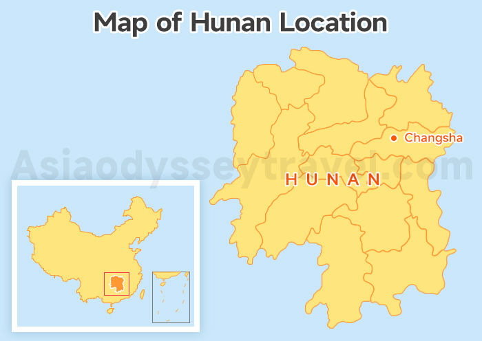8 Hunan Maps: Location, Cities, Attractions & Routes | 2026