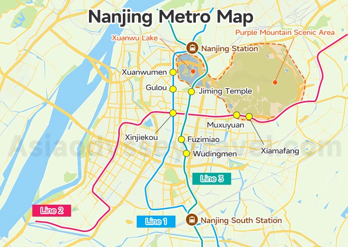 Nanjing Subway Map