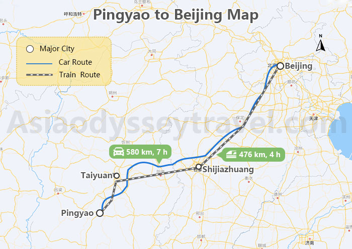 Shanxi Map