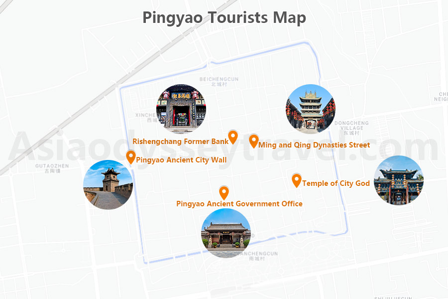 Shanxi Map