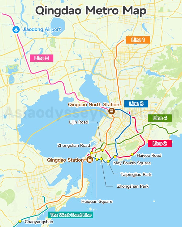Qingdao Metro Map
