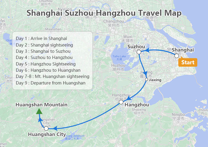 Shanghai Map