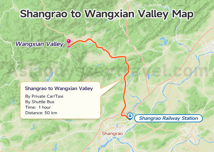 Wangxian Valley Map